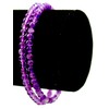 Taddart Minerals - Purple Amethyst Natural Gemstone Bracelet with 4