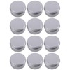 Hulless 0.5 Ounce Aluminum Tin Jar Refillable Containers 15 ml