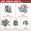 weyleity 131-Piece Metric Helicoil Thread Repair Kit | 131pc Thread