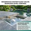 BOGERDACK 1PCS 3/8" NPT Male Water Float Valve, Automatic Fill