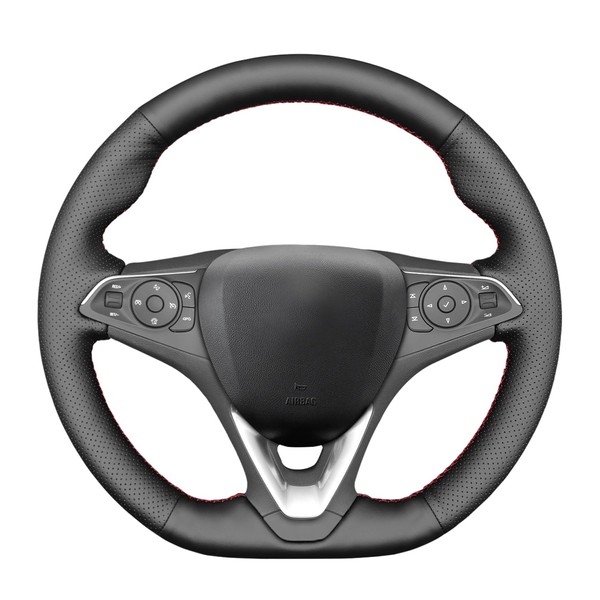 MEWANT Steering Wheel Cover for Vauxhall Astra K/Corsa F/Corsa E