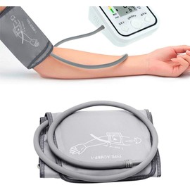 Replacement Cuff Blood Pressure Monitor Replacement Cuff Blood Pressure Monitor Arm Band Large Cuff for Bicep Circumference 22-32Cm (Blue)