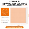 10 Pack Honey Wound Dressing,4'' x 4''Manuka Honey Gauze Dressing,Non-Stick