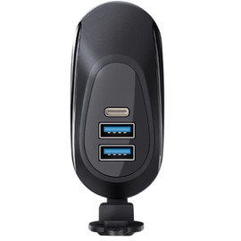 12V USB Port | 36W Wall Mount PD3.0 RV USB Ports | RV Phone Charger, USB Outlet Adapter, Waterproof Double QC3.0 for RV Bus Marine Motorcycle