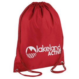 Lakeland Active Penrith Drawstring Gym Bag - Red