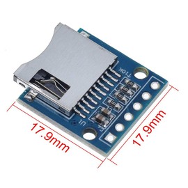 ANMBEST 10PCS Micro SD SDHC TF Card Adapter Reader Module with SPI Interface Level Conversion Chip for Arduino
