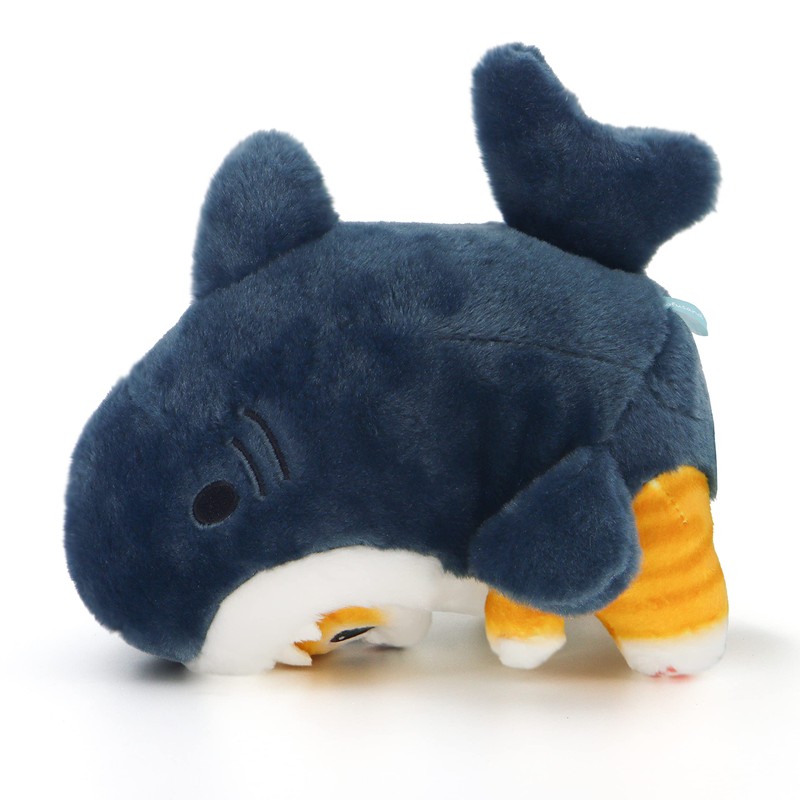 CNAANA Kawaii Shark Cat Plush Toy Stuffed Animal Doll, Soft