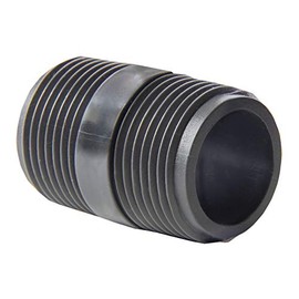 Orbit 3/4" x Close PVC Sprinkler Head Riser Pipe Irrigation System Nipple, 38096 2-Pack