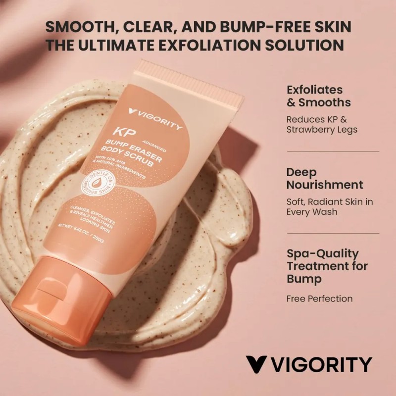 Bump Eraser Body Scrub - Keratosis Pilaris Treatment For Kp