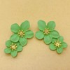 Boho Flower Stud Earrings for Women Girls,Elegant Layered Floral Petal