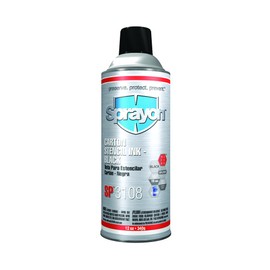 Sprayon S03108000 16-Oz. Black Aerosol Stencil Ink, 16 Oz (Pack of 12)
