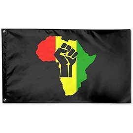 Black Lives Matter Rasta BLM Africa Pan African 3X5 Flag Rough Tex® 68D Nylon,heavy duty, premium quality, fade resistant, flag/banner