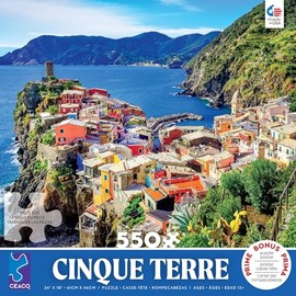 Ceaco - Around The World - Cinque Terre - 550 Piece Jigsaw Puzzle