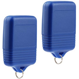 Key Fob Keyless Entry Remote fits Ford, Lincoln, Mercury, Mazda F150 F250 F350 Escape Expedition Explorer Ranger Flex (Blue), Set of 2