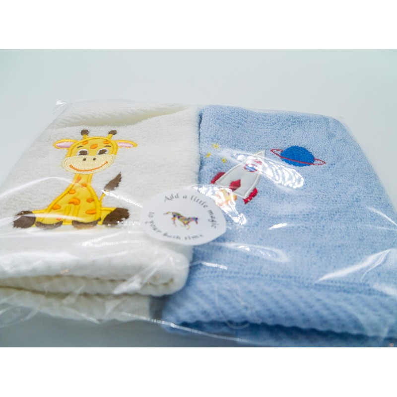 Lex's Linens Pack of 2 Kids Face Cloth (1 of