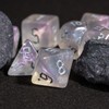 Cusdie 7Pcs/Set DND Dice Set D&D Polyhedral Dice for Dungeons