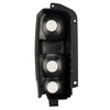 1 Pair Red Smoked Lens Tail Lights Compatible with 97-01