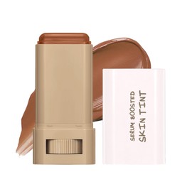 Makeup Foundation Stick, Beauty Balm Serum Boosted Skin Tint Concealer, Hydrating Full Coverage Concealer, Warm Skin Tone Foundation, Full Coverage Skincare, 24hr Hydration (#03, One Size)