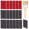 Glarks 21Pcs 320-400 Grits Sanding Sponge Sanding Pads Sanding Blocks