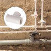 ZHMEINA 1/2" Tee 3 Way PVC Pipe Fitting, 6 Pack