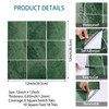 VaryStyle Green Peel and Stick Backsplash for Kitchen Bathroom Wall