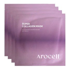 Arocell Super Collagen Mask 4 sheets in 1 / 아로셀 슈퍼 콜라겐 마스크 4매 1개