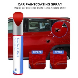 PARTS4EV PRC/MRC Firecracker Red Touch Up Paint Compatible with Jeep Exact Match Chips and Nicks Touch Up