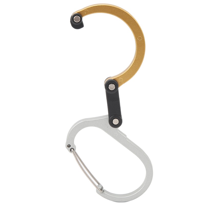 Carabiner Clip Outdoor Tactic Clasp Multifunctional Aluminium Alloy M Size