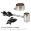CYTGOUPER Bushcraft Tools Hand Auger Drill Bit Set, Wood Drills