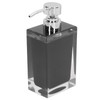 Hand Soap Dispenser Press Design Black Simple Fine Details Foaming