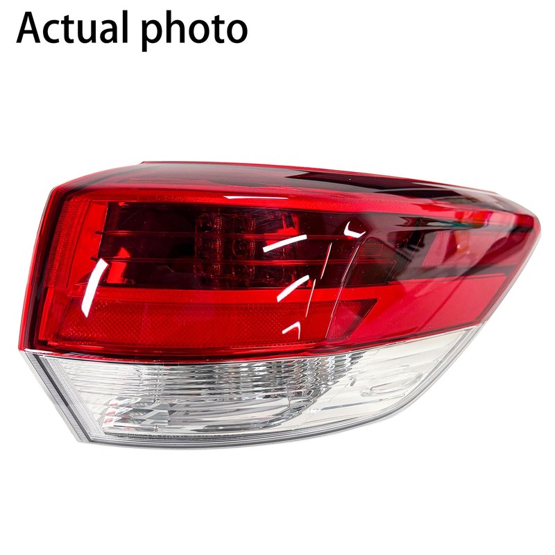 Outer Right Side LED Taillight Assembly For 2017-2019 Toyota Highlander