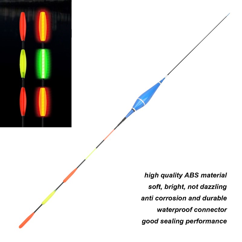 LED Fishing Bobbers High Sensitivity Color Changing Electronic Glowing Bobbers