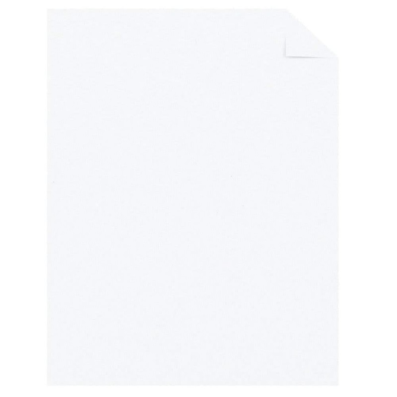 Neenah Astrodesigns 8.5"x11" 65lb/176gsm Metallic Cardstock 50pcs - White Gold