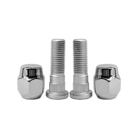 Mysttoo 4PCS M12x1.5 Chrome Wheel Lug Stud Nut Set Compatible with Mazda 2, Mazda 3, Mazda 5, Mazda 6, CX-5 CX-7 CX-9 CX5 CX9 MPV MX-5 Miata Protege RX-7 RX-8 B00237160B B00237160A