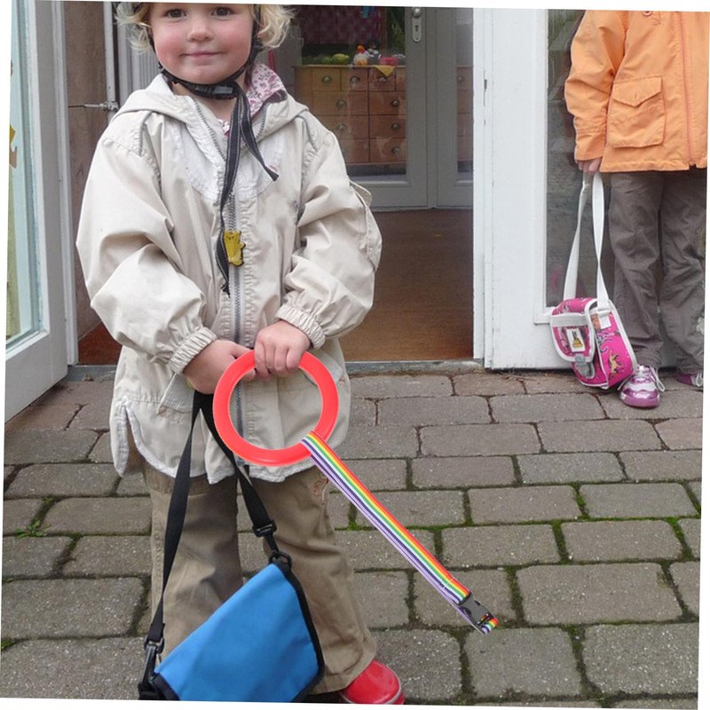 IMIKEYA Walking Rope for Daycare with Rings - 6 Safety