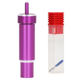 Kadimendium Bonded Fabric Blade Set Sharply 60 Degree Fabric Fine Point Cutting Blade for for Cricut Cutting Bonded Fabrics-Polyester Silk Cotton Denim Felt Linen(Purple)