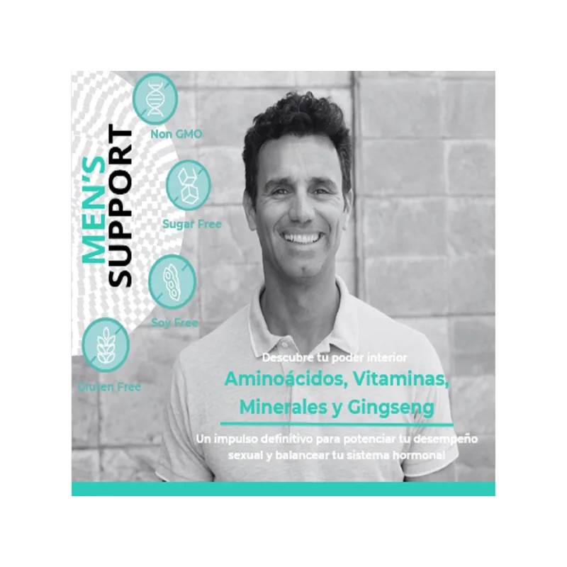 Suplemento Alimenticio Con Aminoacidos Ginsen Nano Nutricion Naranja