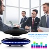 RUIXINDA Magnetic Levitating Bluetooth Speaker, Levitating UFO Speakers with LED