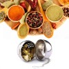 Feliz Fiesta Infusor Te Acero Inoxidable Esfera Cadena Colador Bebida