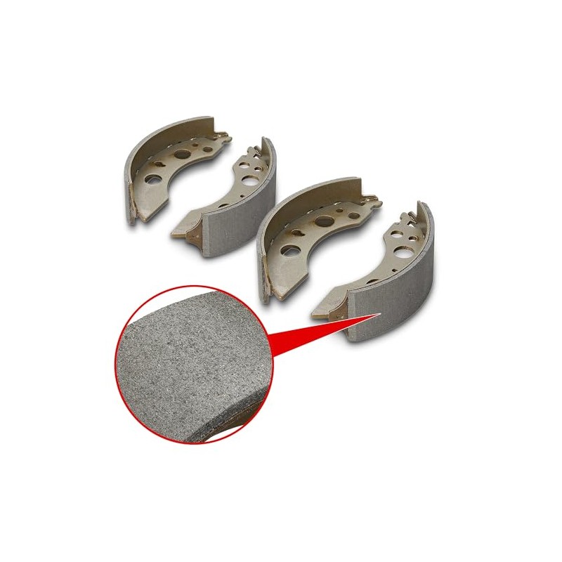 ProPlus Brake shoe set, 200 x 50 mm, suitable for