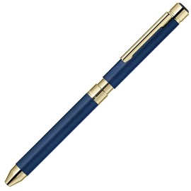 ZEBRA SB36-LNV Multi-functional Pen, Sharbo X SL6, Leather, Navy