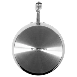 Stainless Steel Milk Pan Suitable for Induction Cookers Steel Handle Made in Italy Diameter 14 cm