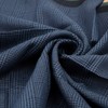 HOULIFE Mens Pure Cotton Stripe Check Classic Daily Use Handkerchiefs