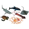 Get Ready Kids Ocean Animal Playset – 6 Realistic Sea