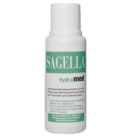Sagella SAGELLA hydramed: Antibakterielle Waschlotion für den Intimbereich, Intimpflege bei Entzündungen und erhöhtem Infektionsrisiko, 250 ml