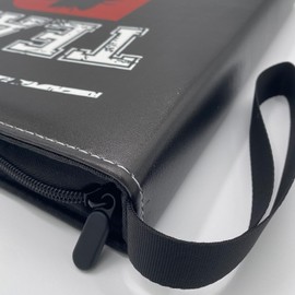 Deluxe Trading Card Binder for Collectors 900 Pockets High grade 9-Pocket Zipper Album Holder (black-9-Pocket)