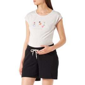 Supermom Women's Short Under The Belly Sweat, Black-P090, XS