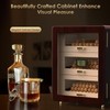 Mojgar Cigar Humidor Cabinet 3 Layer,Storage 100-150 Counts, Large Spanish