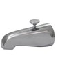 Westbrass Rear Diverter 5-1/2" Tub Spout, Polished Chrome, D3112-26