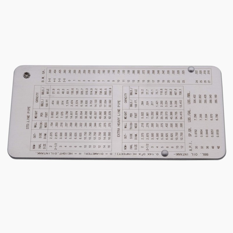 GZTIGWELD Pipe Pit Welding Gauge Gage Test Ulnar Welder Inspection